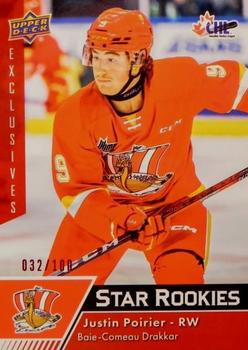 2022-23 Upper Deck CHL - Exclusives #361 Justin Poirier Front