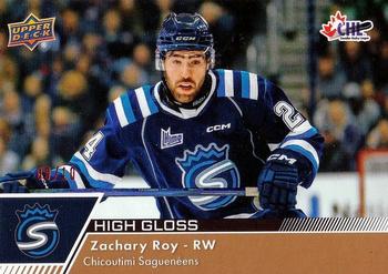 2022-23 Upper Deck CHL - High Gloss #204 Zachary Roy Front