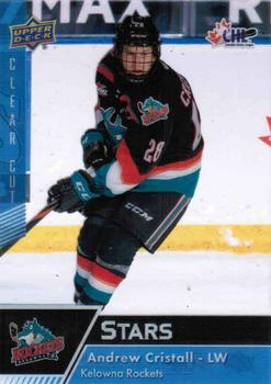 2022-23 Upper Deck CHL - Clear Cut #323 Andrew Cristall Front