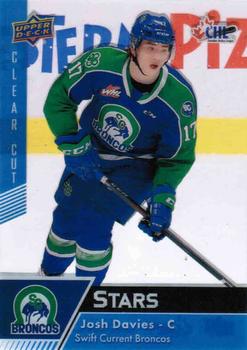 2022-23 Upper Deck CHL - Clear Cut #349 Josh Davies Front