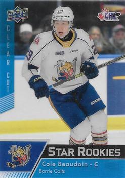 2022-23 Upper Deck CHL - Clear Cut #371 Cole Beaudoin Front