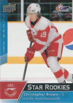 2022-23 Upper Deck CHL - Clear Cut #400 Christopher Brown Front