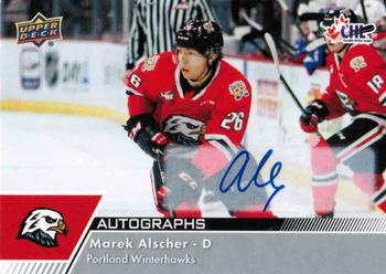2022-23 Upper Deck CHL - Autographs #93 Marek Alscher Front