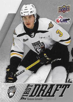 2022-23 Upper Deck CHL - First Draft #FD-24 Tomas Lavoie Front