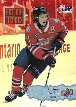 2022-23 Upper Deck CHL - Future Heroes Red #FH-7 Calum Ritchie Front