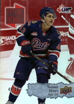 2022-23 Upper Deck CHL - Future Heroes Red #FH-9 Tanner Howe Front