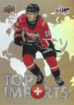 2022-23 Upper Deck CHL - Top Imports #TI-2 Luc Schweingruber Front