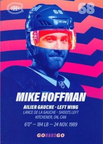 2022-23 Montreal Canadiens #NNO Mike Hoffman Back