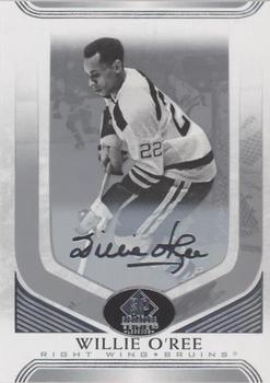 2020-21 SP Signature Edition Legends - Silver Script #142 Willie O'Ree Front