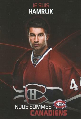 2009-10 Montreal Canadiens #NNO Roman Hamrlik Front