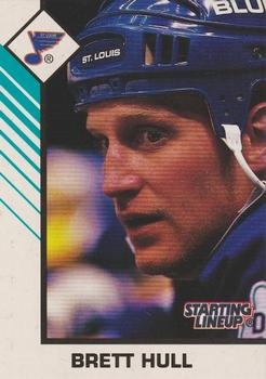 1993 Kenner Starting Lineup Cards Canadian (French/English) #PN90470100 Brett Hull Front