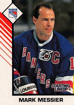 1993 Kenner Starting Lineup Cards Canadian (French/English) #PN90460800 Mark Messier Front
