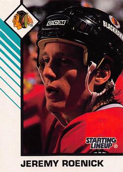 1993 Kenner Starting Lineup Cards Canadian (French/English) #PN90460200 Jeremy Roenick Front