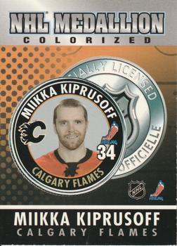 2005-06 Merrick Mint NHL Medallion Cards #NNO Miikka Kiprusoff Front