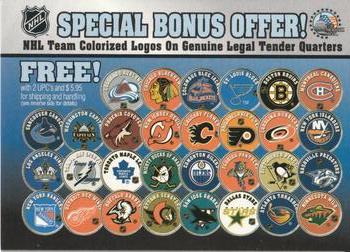 2005-06 Merrick Mint NHL Medallion Cards #NNO Special Bonus Offer Front