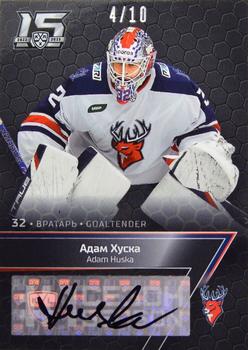 2022-23 Sereal KHL Premium Collection - First Season In The KHL Autograph #FST-A12 Adam Huska Front