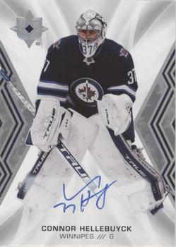 2021-22 Upper Deck Ultimate Collection - Autographs #10 Connor Hellebuyck Front