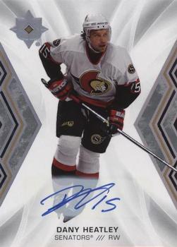 2021-22 Upper Deck Ultimate Collection - Autographs #79 Dany Heatley Front