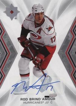 2021-22 Upper Deck Ultimate Collection - Autographs #89 Rod Brind'Amour Front
