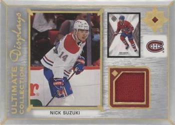 2021-22 Upper Deck Ultimate Collection - Ultimate Display Jersey #UD-NS Nick Suzuki Front
