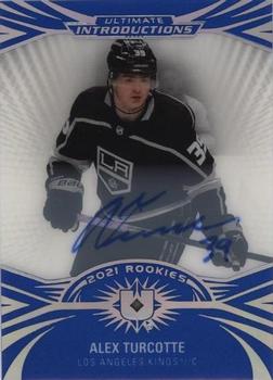 2021-22 Upper Deck Ultimate Collection - Ultimate Introductions Auto #UI-8 Alex Turcotte Front