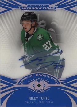 2021-22 Upper Deck Ultimate Collection - Ultimate Introductions Auto #UI-76 Riley Tufte Front