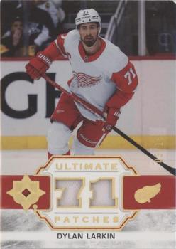 2021-22 Upper Deck Ultimate Collection - Ultimate Patches #UP-DL Dylan Larkin Front