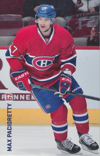 2013-14 Montreal Canadiens Playoffs Postcards #NNO Max Pacioretty Front
