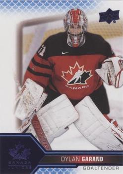 2022-23 Upper Deck Team Canada Juniors - Blue #17 Dylan Garand Front