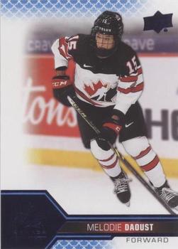 2022-23 Upper Deck Team Canada Juniors - Blue #48 Melodie Daoust Front