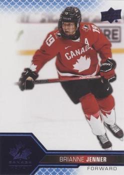 2022-23 Upper Deck Team Canada Juniors - Blue #50 Brianne Jenner Front