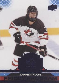 2022-23 Upper Deck Team Canada Juniors - Blue #84 Tanner Howe Front