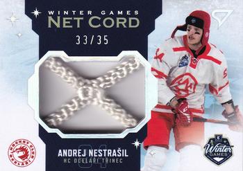 2023 SportZoo Winter Games - WG Net Cord #WN-AN Andrej Nestrasil Front