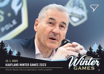 2023 SportZoo Winter Games - WG Moments #WM-1 Marián Bezák: Hlavný Organizátor Celého Projektu Front