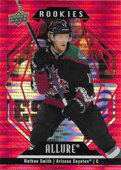 2022-23 Upper Deck Allure - Red Rainbow #128 Nathan Smith Front