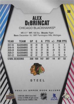 2022-23 Upper Deck Allure - Steel #56 Alex DeBrincat Back