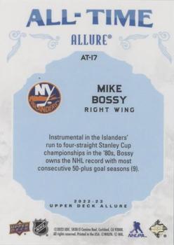 2022-23 Upper Deck Allure - All-Time Allure #AT-17 Mike Bossy Back
