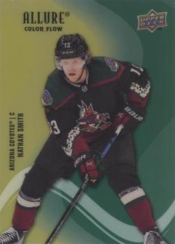 2022-23 Upper Deck Allure - Color Flow Yellow-Green #SF-25 Nathan Smith Front
