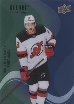 2022-23 Upper Deck Allure - Color Flow Green-Blue #SF-9 Reilly Walsh Front