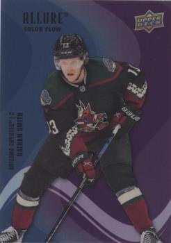 2022-23 Upper Deck Allure - Color Flow Blue-Purple #SF-25 Nathan Smith Front