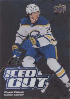 2022-23 Upper Deck Allure - Iced Out #IO-21 Owen Power Front