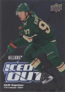 2022-23 Upper Deck Allure - Iced Out #IO-25 Kirill Kaprizov Front