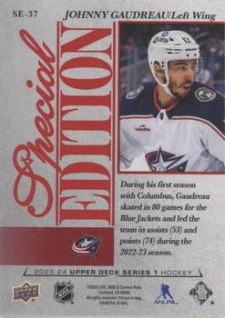 2023-24 Upper Deck - Special Edition Red #SE-37 Johnny Gaudreau Back