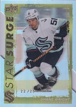 2023-24 Upper Deck - Star Surge Gold Die Cuts #SS-10 Shane Wright Front