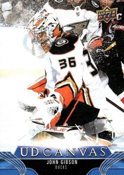 2023-24 Upper Deck - UD Canvas #C3 John Gibson Front