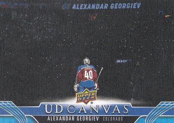 2023-24 Upper Deck - UD Canvas #C19 Alexandar Georgiev Front