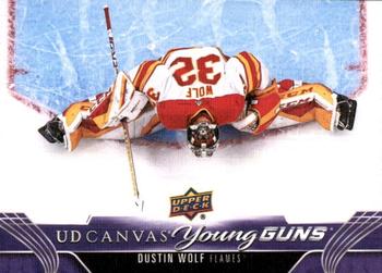 2023-24 Upper Deck - UD Canvas #C109 Dustin Wolf Front