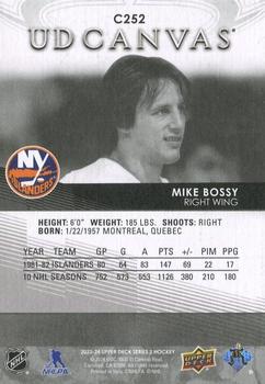 2023-24 Upper Deck - UD Canvas Black & White #C252 Mike Bossy Back