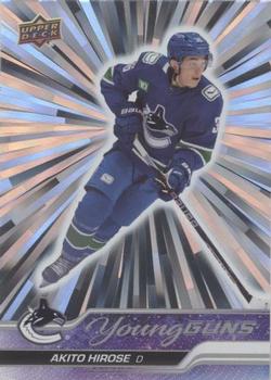 2023-24 Upper Deck - Outburst Silver #242 Akito Hirose Front