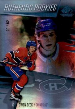 2023-24 SP Game Used #213 Owen Beck Front